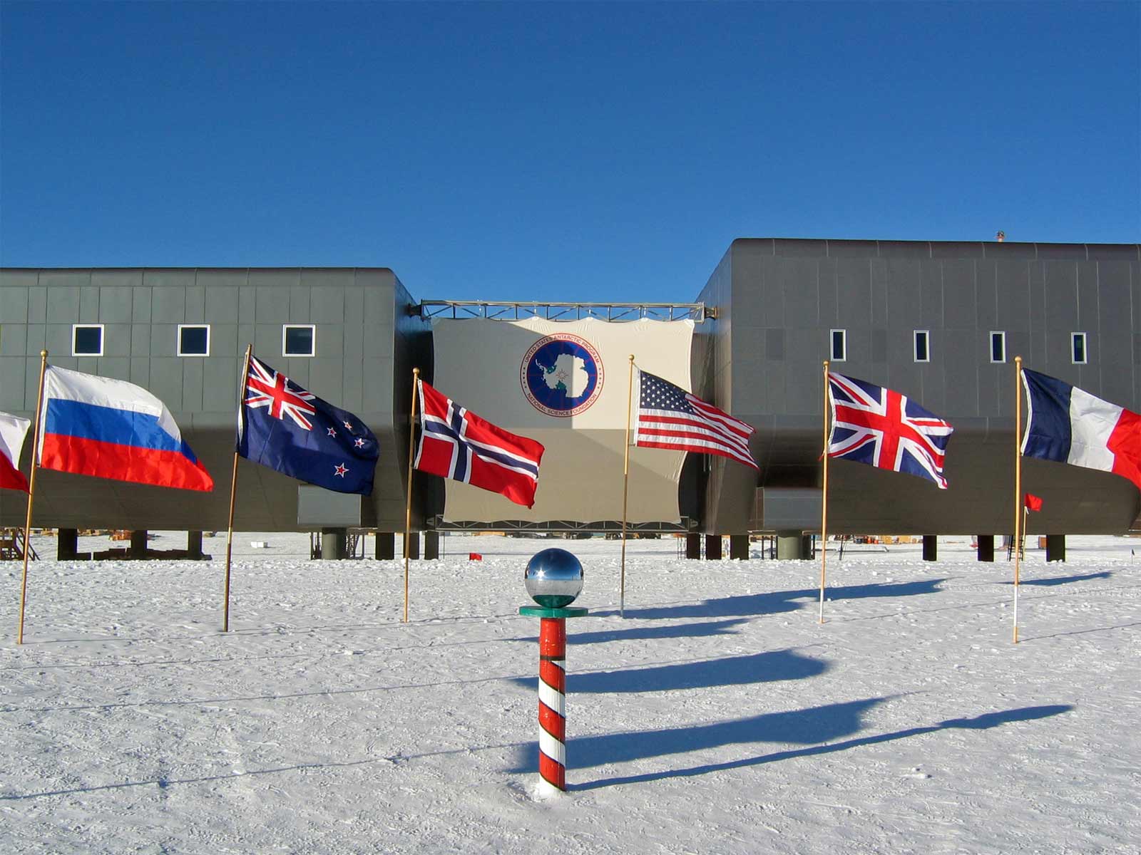 Estación Amundsen-Scott en el Polo Sur