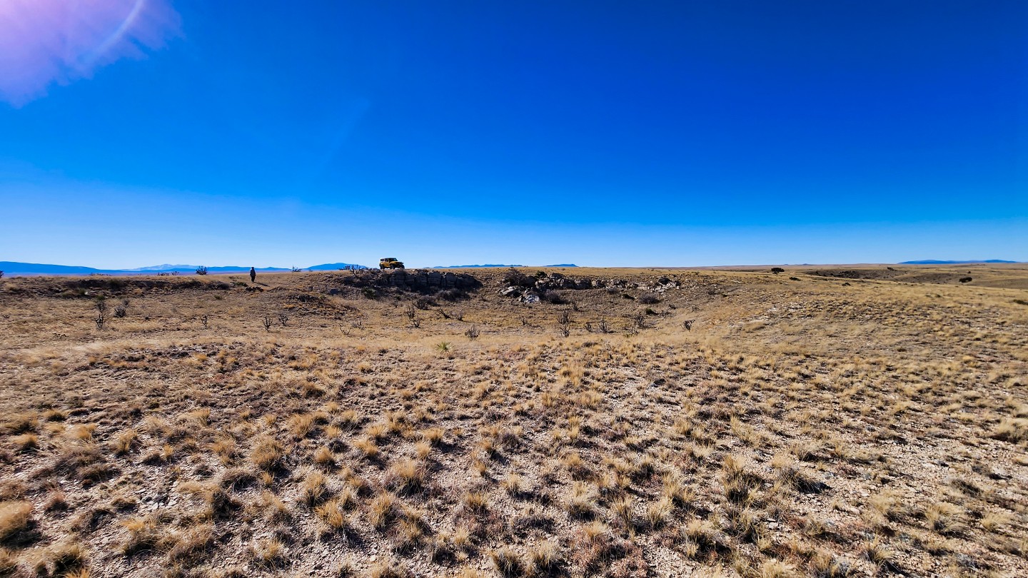 Zona del rancho Mac Brazel en las afueras de Roswell, Nuevo México, donde en julio de 1947 se recuperaron restos de un objeto no identificado
